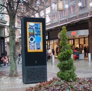 Zytronic and iMotion's interactive info kiosk, helsingborg