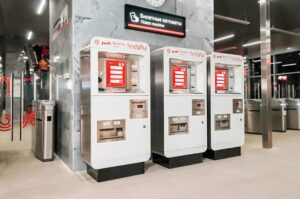 Moscow Metro and Bus ticket machines using Zytronic touch sensors