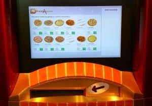 PizzaDoor touch screen kiosk for pizza orders using Zytronic touch sensors