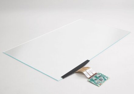 A 32 inch sensor screen powered by a Zytronic circuit board